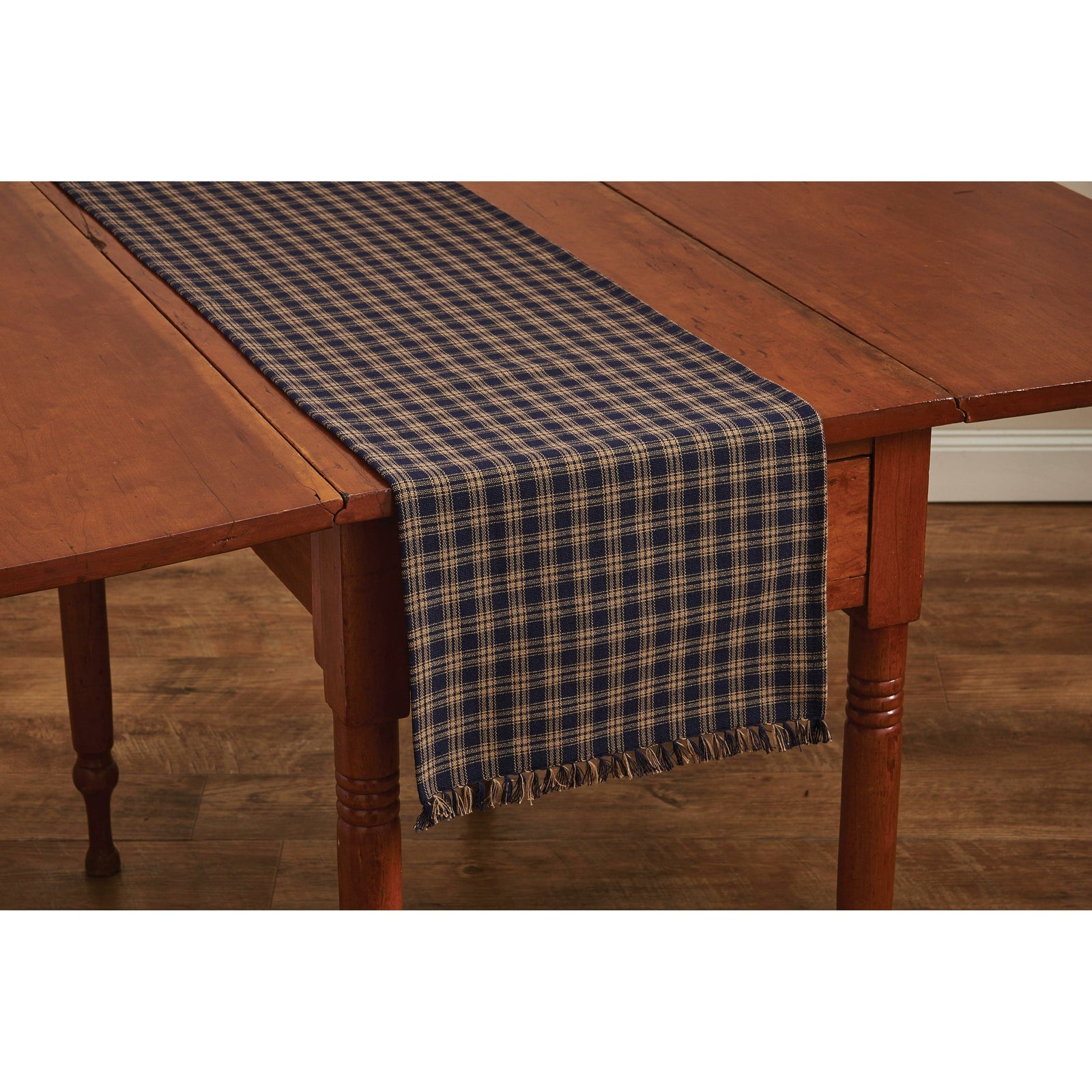 Sturbridge In Navy Table Runner 36" Long-Park Designs-The Village Merchant