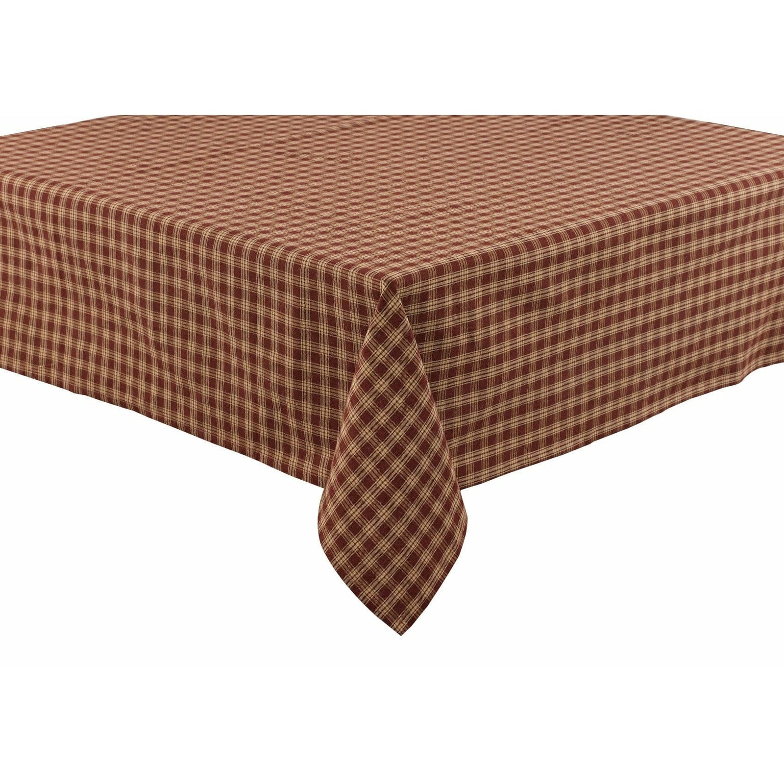 Park Designs Sturbridge In Wine Tablecloth 54" x 54" Square
