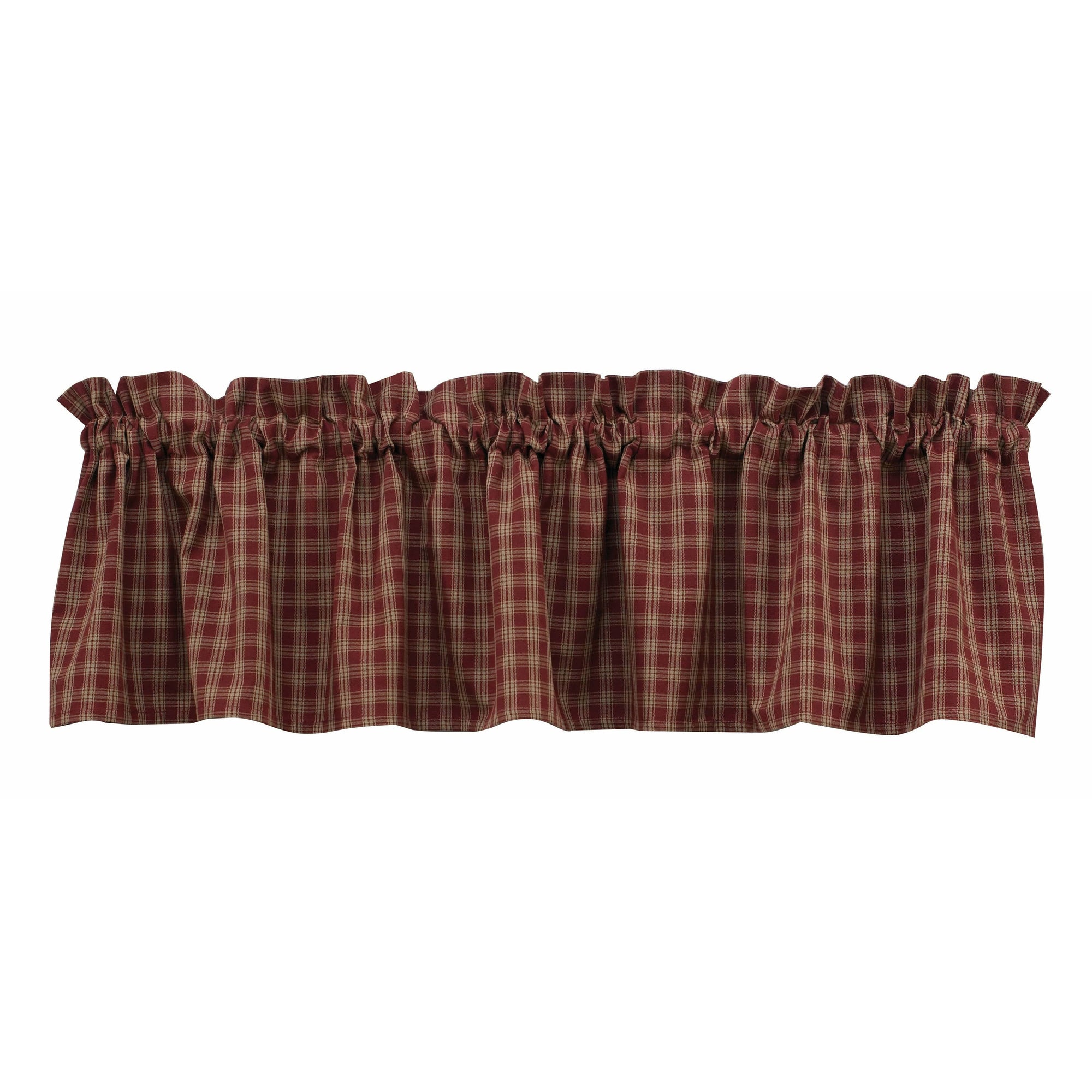 Sturbridge In Wine Valance Unlined-Park Designs-The Village Merchant