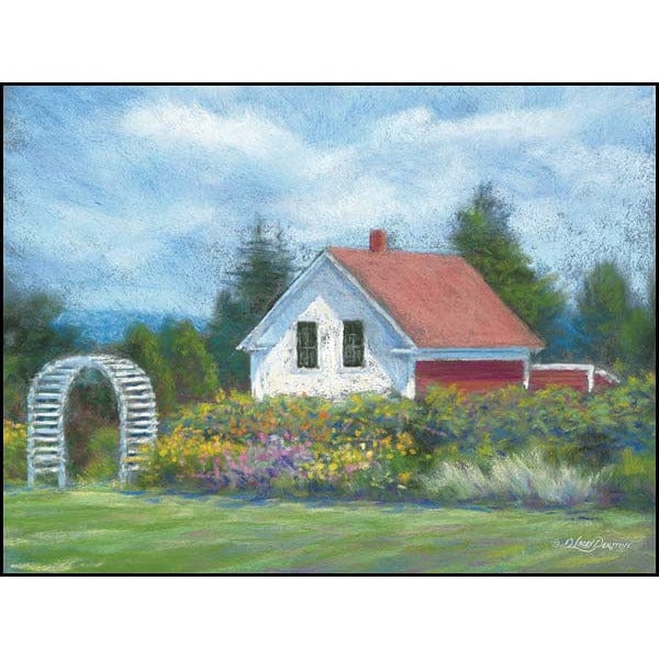 Summer Arbor By Donna Lacey - Derstine Art Print - 12 X 16-Penny Lane Publishing-The Village Merchant