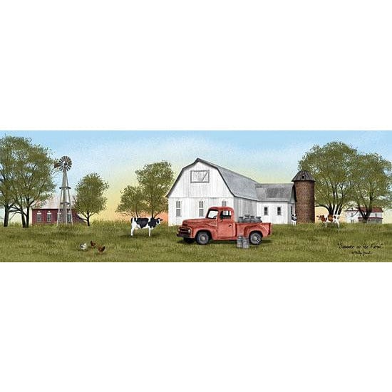 Summer On The Farm By Billy Jacobs Art Print - 12 X 36-Penny Lane Publishing-The Village Merchant