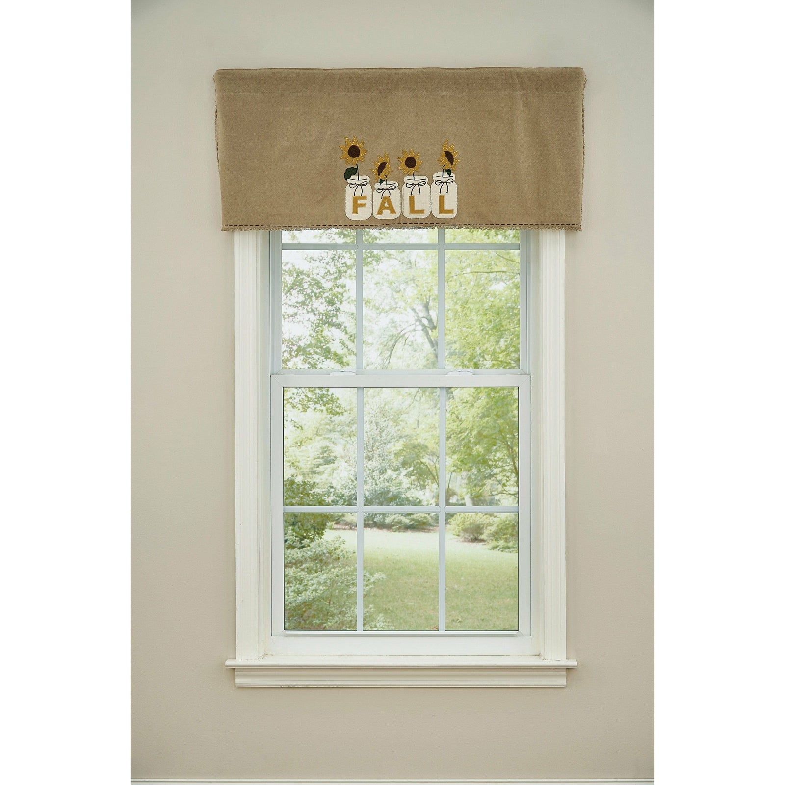 Sunflower Blooms Mantle Scarf / Valance-Park Designs-The Village Merchant