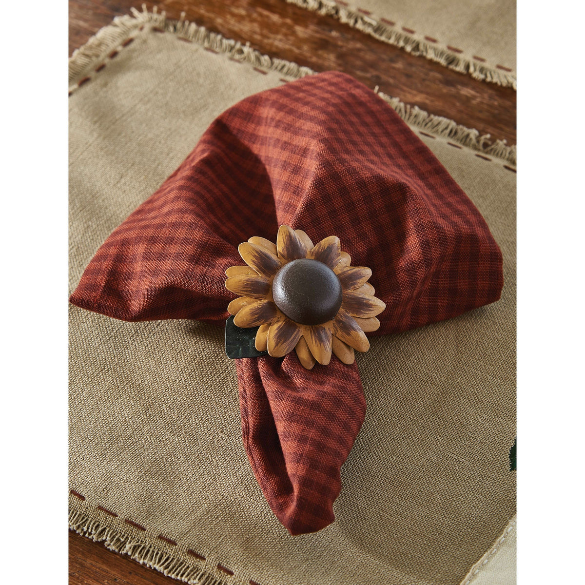 Sunflower Napkin Ring-Park Designs-The Village Merchant