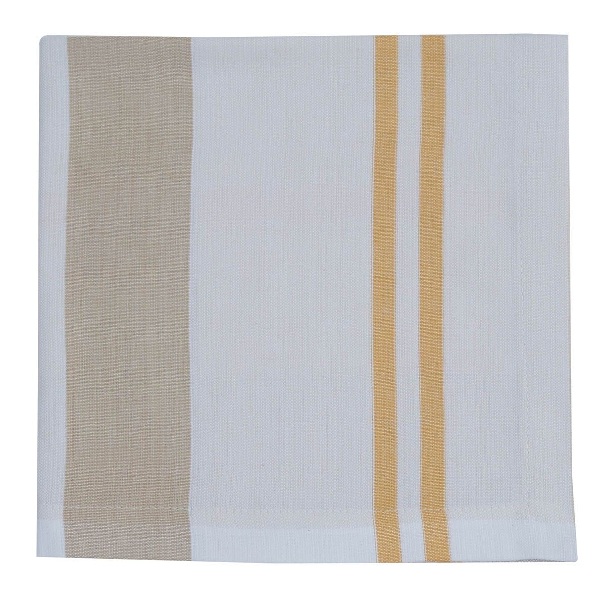 Sunflower Plaid Napkin Set of 2