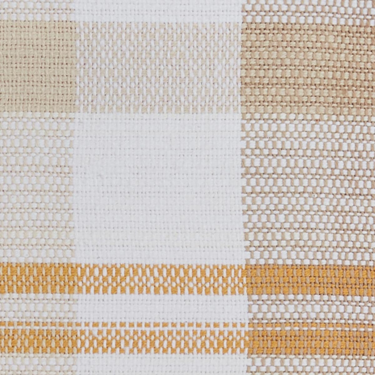 Sunflower Plaid Table Runner 54'' Long