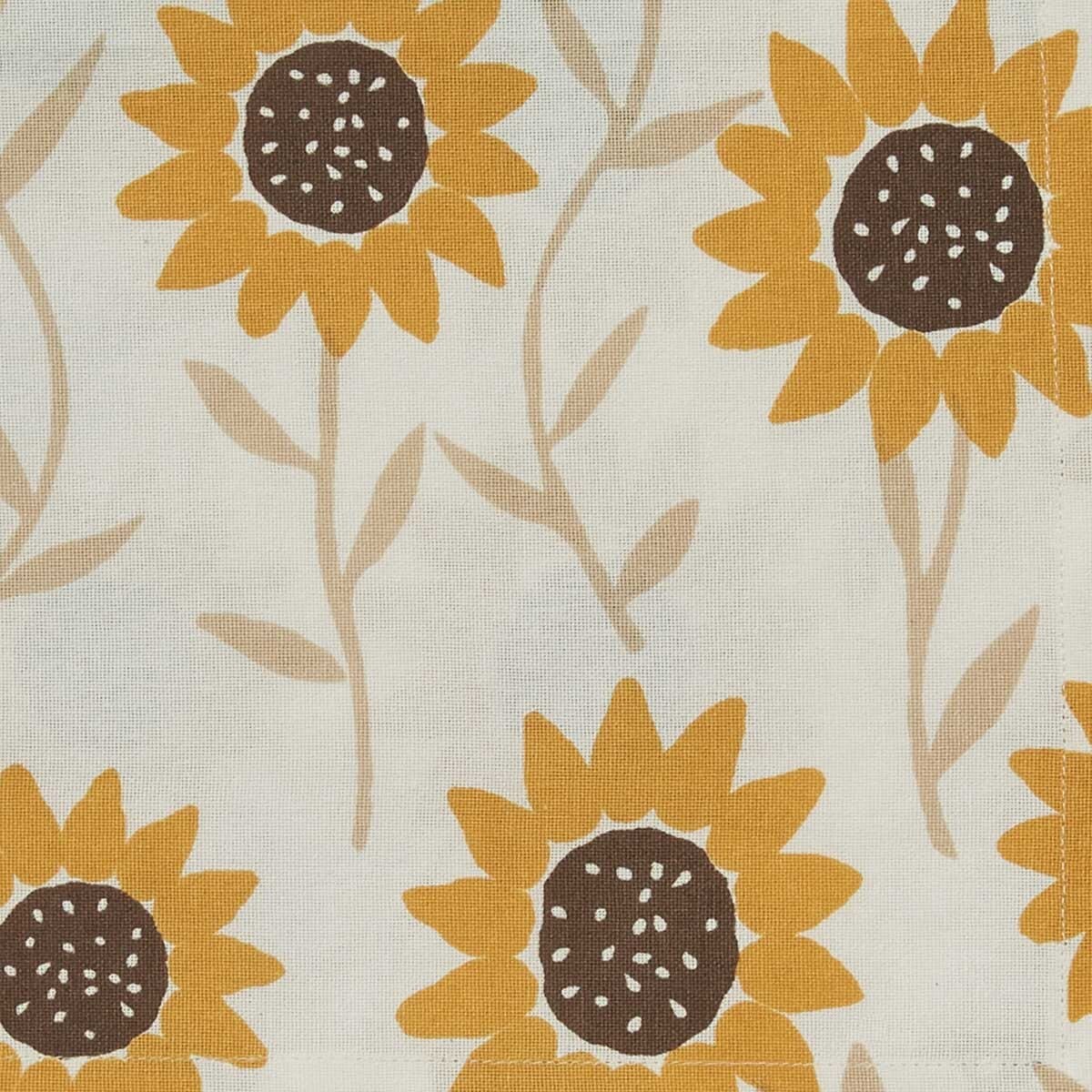 Sunflower Print Napkin Set of 2