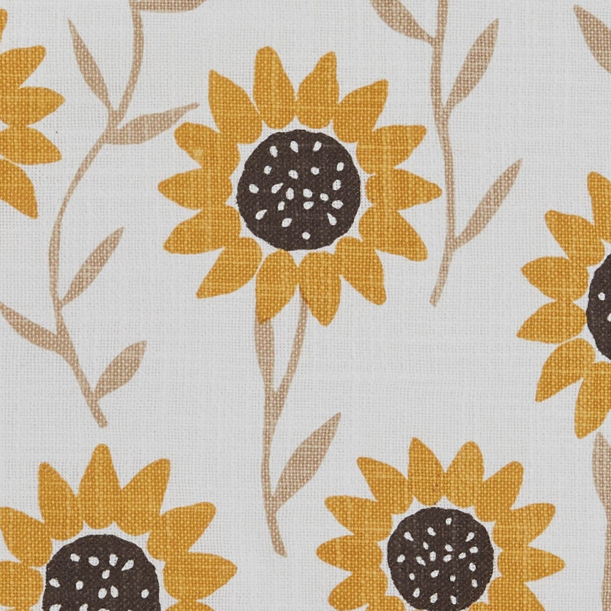 Sunflower Print Placemat Set of 2