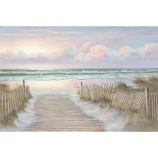 Penny Lane Publishing Sunrise Walk By Georgia Janisse Art Print - 12 X 18