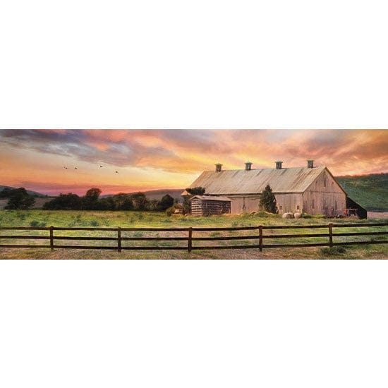 Penny Lane Publishing Sunset In The Valley By Lori Deiter Art Print - 12 X 36