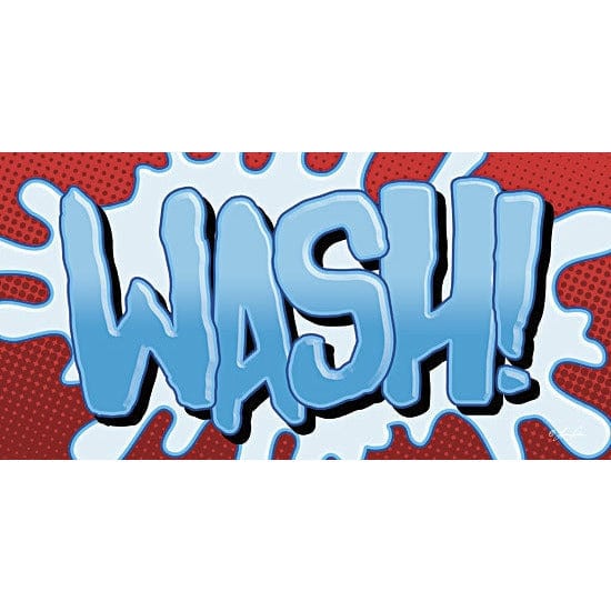 Superhero Wash! By Lauren Rader Art Print - 9 X 18-Penny Lane Publishing-The Village Merchant