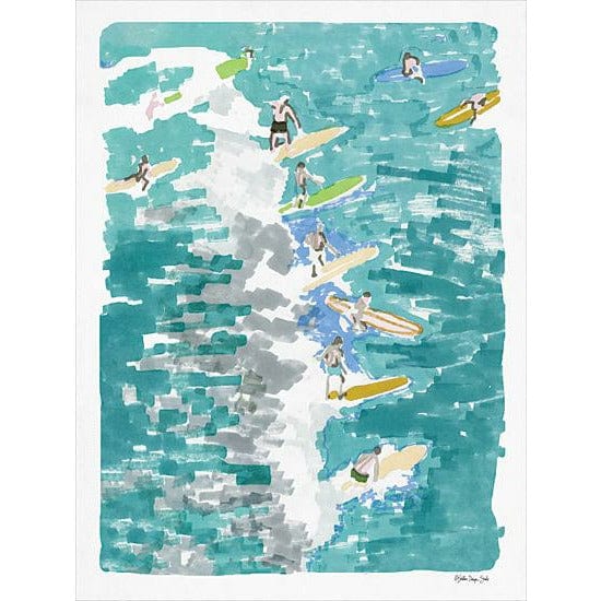 Surf's Up 1 By Stellar Design Studio Art Print - 12 X 16-Penny Lane Publishing-The Village Merchant