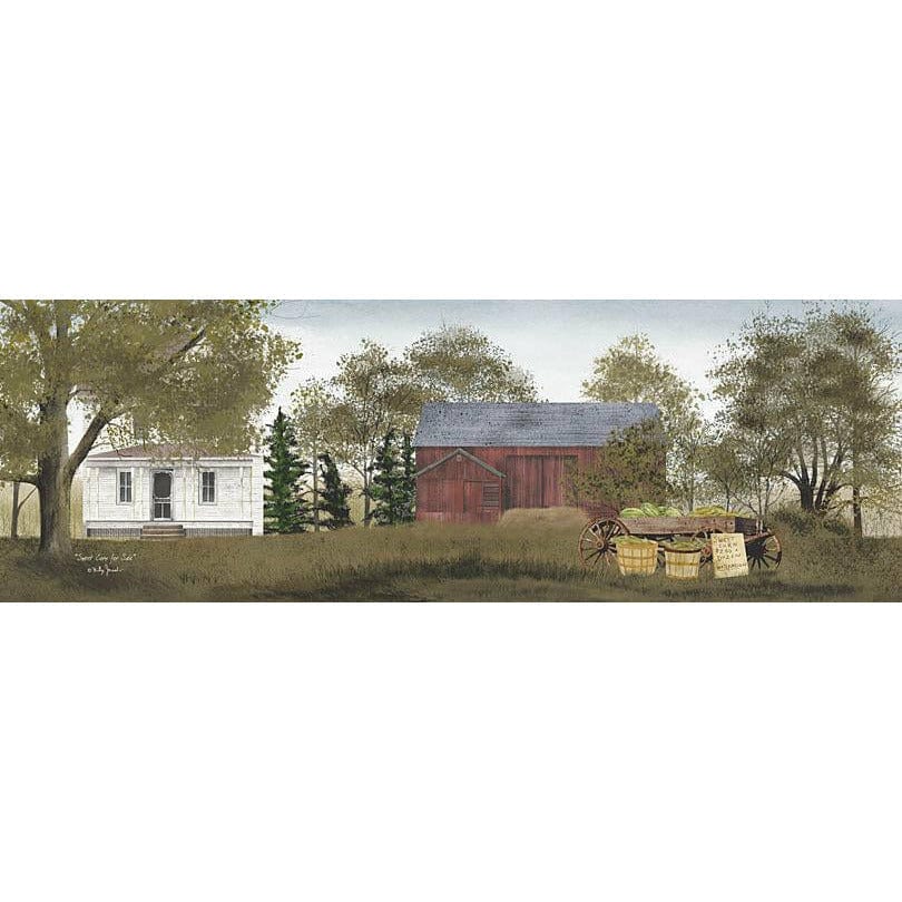 Penny Lane Publishing Sweet Corn For Sale By Billy Jacobs Art Print - 8 X 24