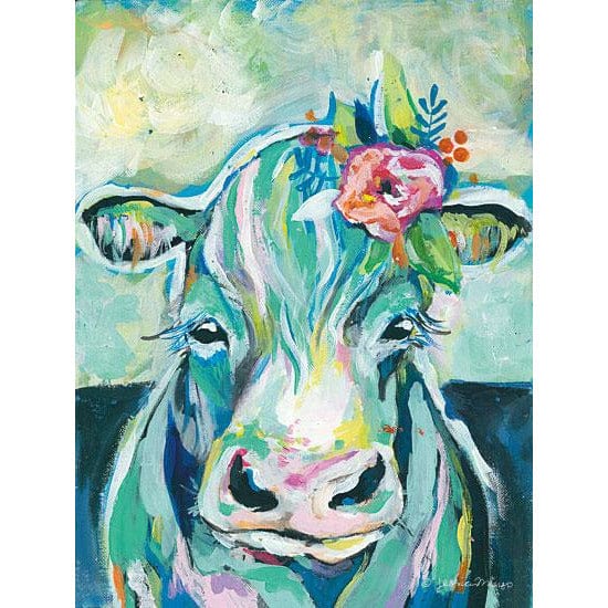 Sweet Cow By Jessica Mingo Art Print - 12 X 16-Penny Lane Publishing-The Village Merchant