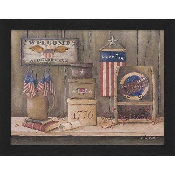 Sweet Land Of Liberty By Pam Britton Art Print - 12 X 16-Penny Lane Publishing-The Village Merchant