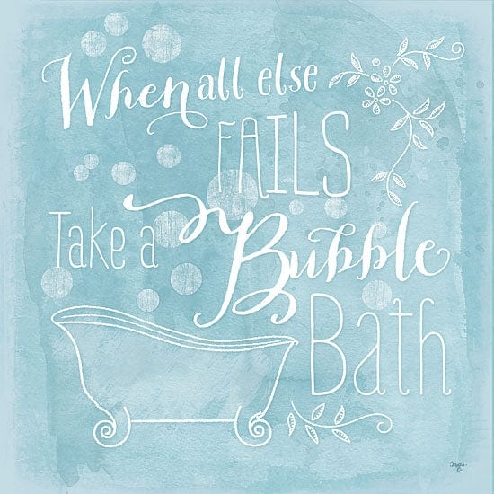Take A Bubble Bath By Mollie B Right Art Print - 12 X 12-Penny Lane Publishing-The Village Merchant
