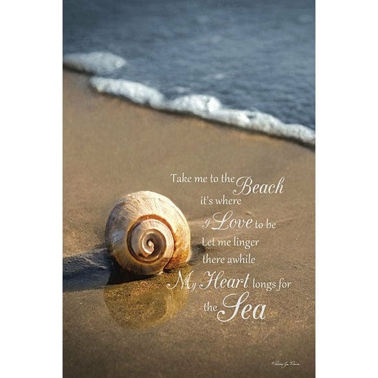 Take Me To The Beach By Robin-Lee Vieira Art Print - 12 X 18-Penny Lane Publishing-The Village Merchant