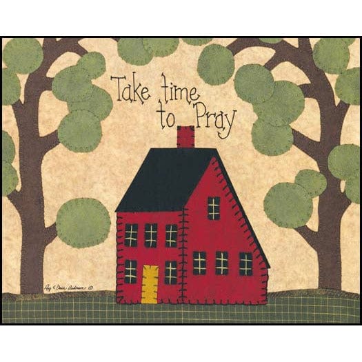 Take Time To Pray By Ray Dawn Anderson Art Print - 9 X 12-Penny Lane Publishing-The Village Merchant