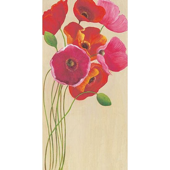 Penny Lane Publishing Tall Poppies I By JG Studios Art Print - 9 X 18