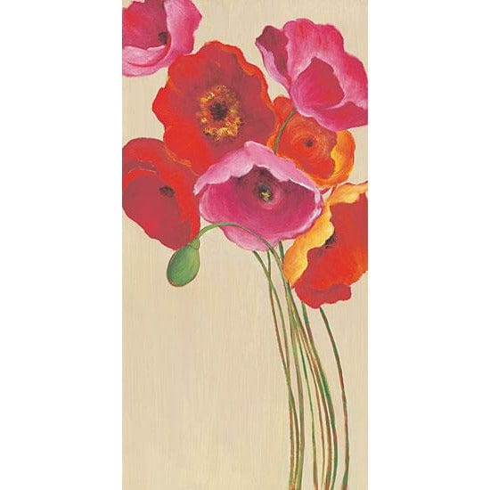 Penny Lane Publishing Tall Poppies II By JG Studios Art Print - 9 X 18