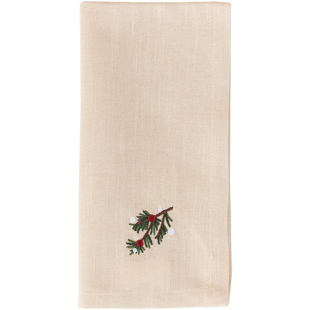 Tannenbaum Embroidered Napkin Set of 2