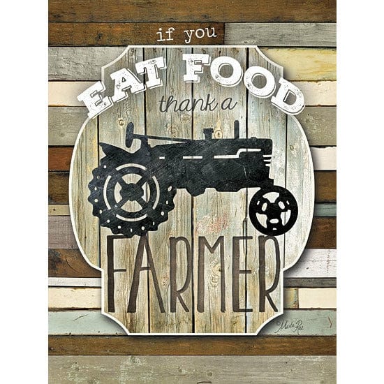 Thank A Farmer By Marla Rae Art Print - 12 X 16-Penny Lane Publishing-The Village Merchant