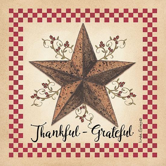 Penny Lane Publishing Thankful Grateful Barnstar By Linda Spivey Art Print - 12 X 12