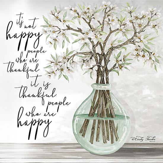 Thankful People By Cindy Jacobs Art Print - 12 X 12-Penny Lane Publishing-The Village Merchant