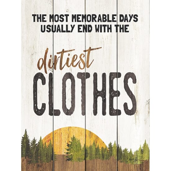 The Diriest Clothes By Marla Rae Art Print - 12 X 16-Penny Lane Publishing-The Village Merchant