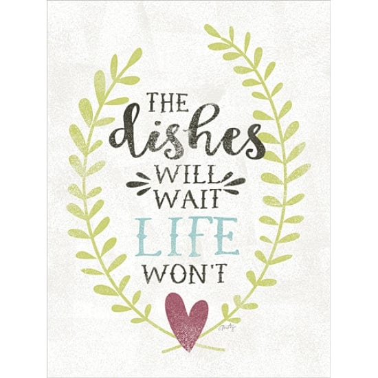 The Dishes Will Wait By Misty Michelle Art Print - 12 X 16-Penny Lane Publishing-The Village Merchant