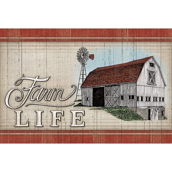 The Farm Life By Deb Strain Art Print - 12 X 18-Penny Lane Publishing-The Village Merchant