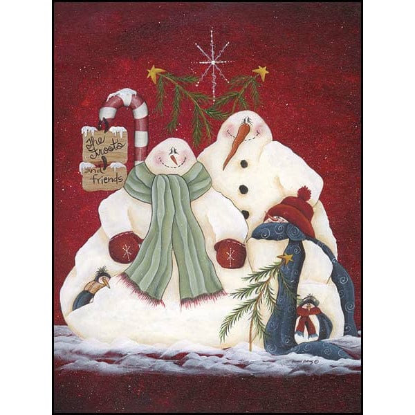 Penny Lane Publishing The Frosts By Bonnee Berry Art Print - 12 X 16