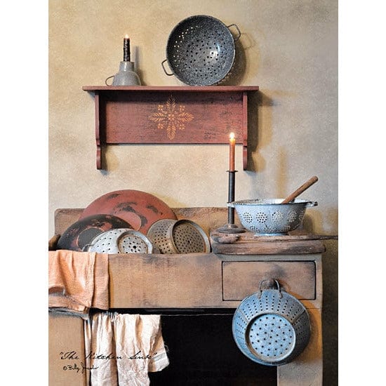 The Kitchen Sink By Billy Jacobs Art Print - 12 X 16-Penny Lane Publishing-The Village Merchant