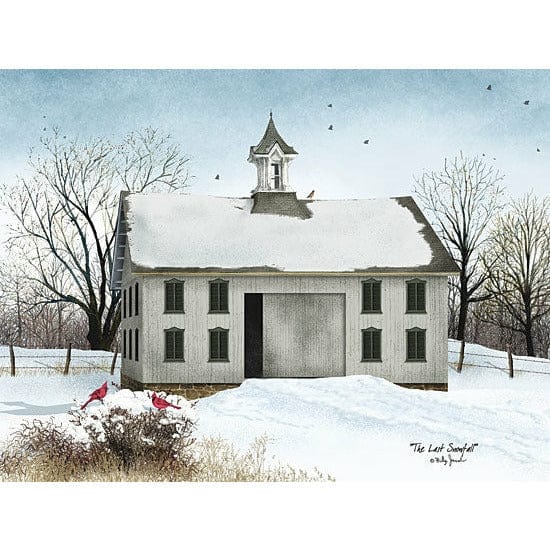 Penny Lane Publishing The Last Snowfall By Billy Jacobs Art Print - 12 X 16