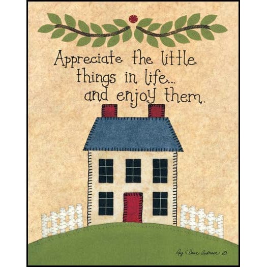 The Little Things By Ray Dawn Anderson Art Print - 9 X 12-Penny Lane Publishing-The Village Merchant