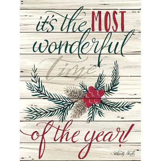 The Most Wonderful Time Of The Year! By Cindy Jacobs Art Print - 12 X 16-Penny Lane Publishing-The Village Merchant