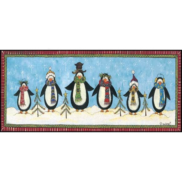 The North Pole Gang By Lisa Hillaker Art Print - 5 X 12-Penny Lane Publishing-The Village Merchant