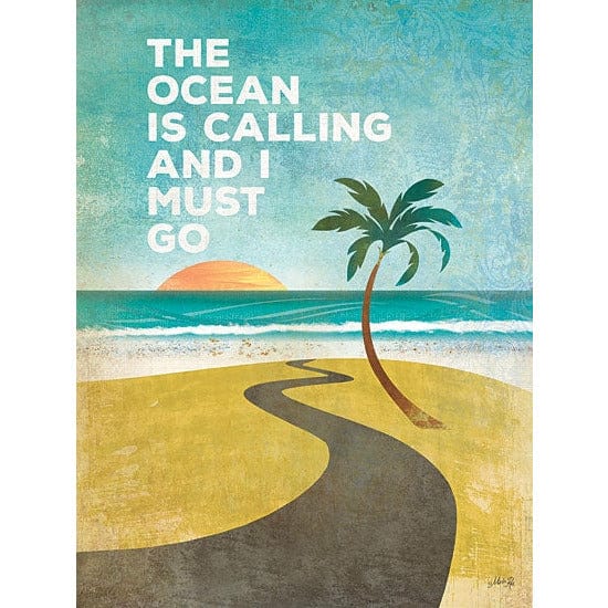 Penny Lane Publishing The Ocean Is Calling By Marla Rae Art Print - 12 X 16