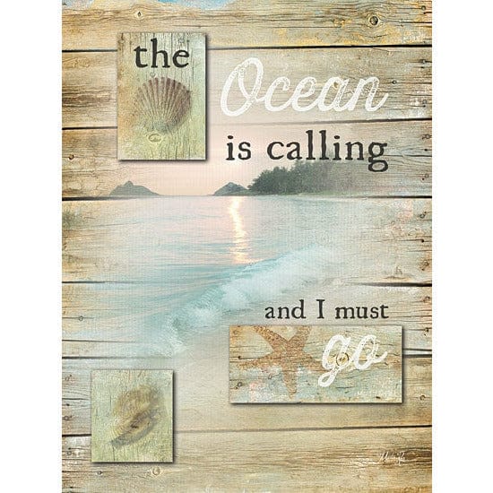 Penny Lane Publishing The Ocean Is Calling By Marla Rae Art Print - 18 X 24