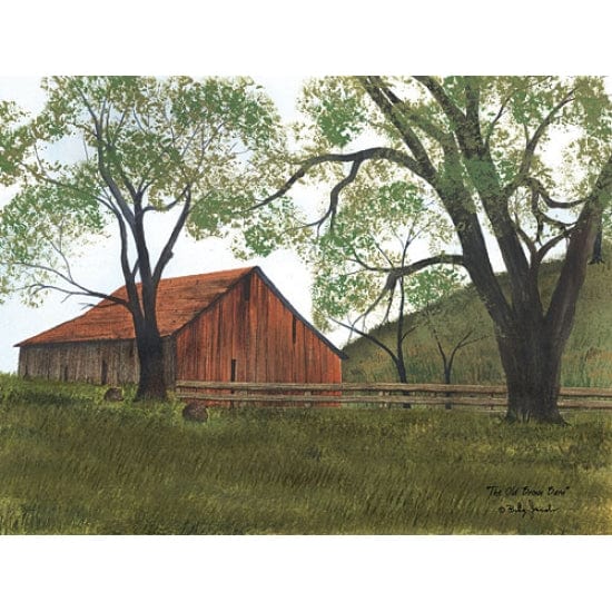 The Old Brown Barn By Billy Jacobs Art Print - 12 X 16-Penny Lane Publishing-The Village Merchant