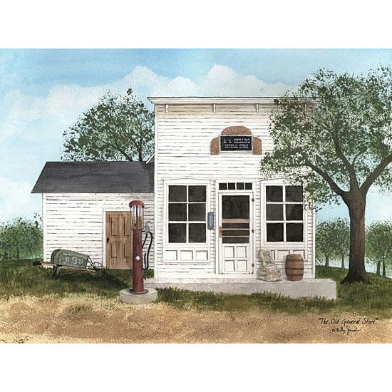 The Old General Store By Billy Jacobs Art Print - 12 X 16-Penny Lane Publishing-The Village Merchant