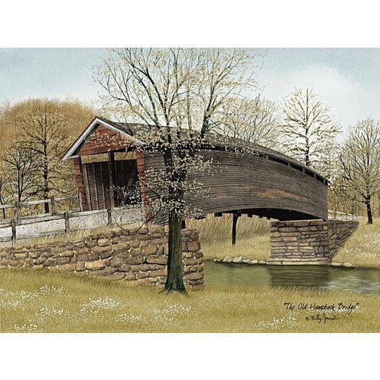 The Old Humpback Bridge By Billy Jacobs Art Print - 12 X 16-Penny Lane Publishing-The Village Merchant