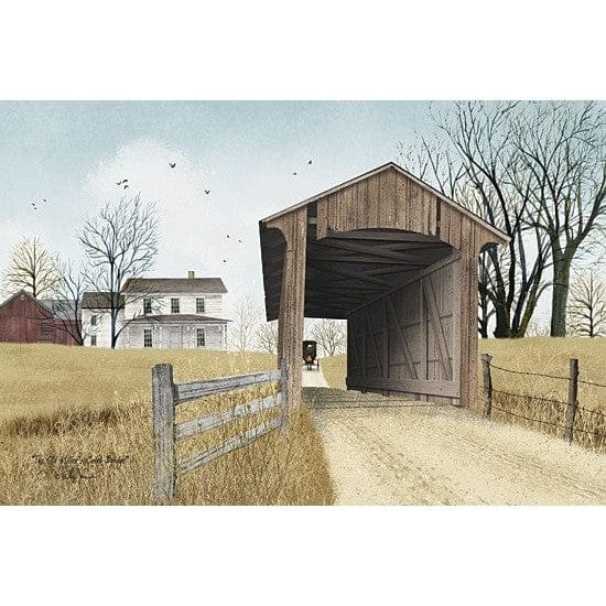 The Old Miller&#39;s Creek Bridge By Billy Jacobs Art Print - 12 X 18-Penny Lane Publishing-The Village Merchant