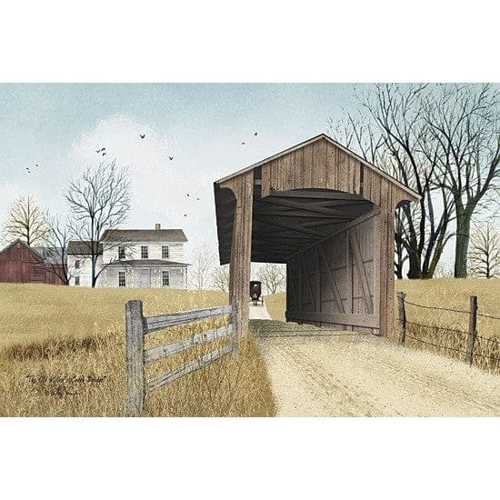 The Old Miller's Creek Bridge By Billy Jacobs Art Print - 12 X 18-Penny Lane Publishing-The Village Merchant