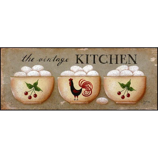 The Vintage Kitchen By Jill Ankrom Art Print - 8 X 20-Penny Lane Publishing-The Village Merchant