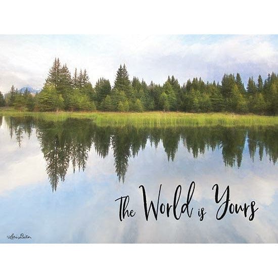 Penny Lane Publishing The World Is Yours By Lori Deiter Art Print - 12 X 16