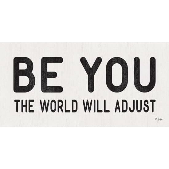 Penny Lane Publishing The World Will Adjust By Jaxn Blvd Art Print - 9 X 18