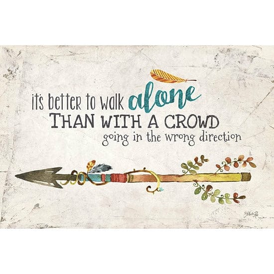 Penny Lane Publishing The Wrong Direction By Marla Rae Art Print - 12 X 18