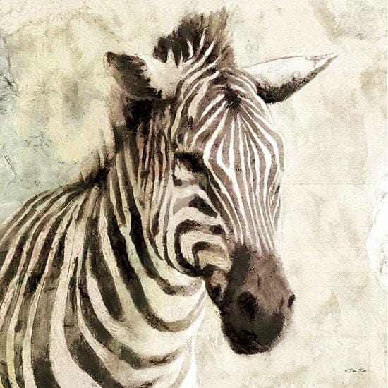 The Zebra By Dee Dee Reynolds Art Print - 12 X 12-Penny Lane Publishing-The Village Merchant