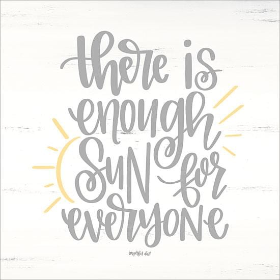 Penny Lane Publishing There Is Enough Sun By Imperfect Dust Art Print - 12 X 12
