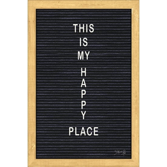 Penny Lane Publishing This Is My Happy Place By Marla Rae Art Print - 12 X 18